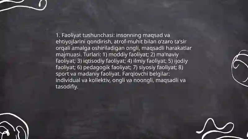 Faoliyat 3