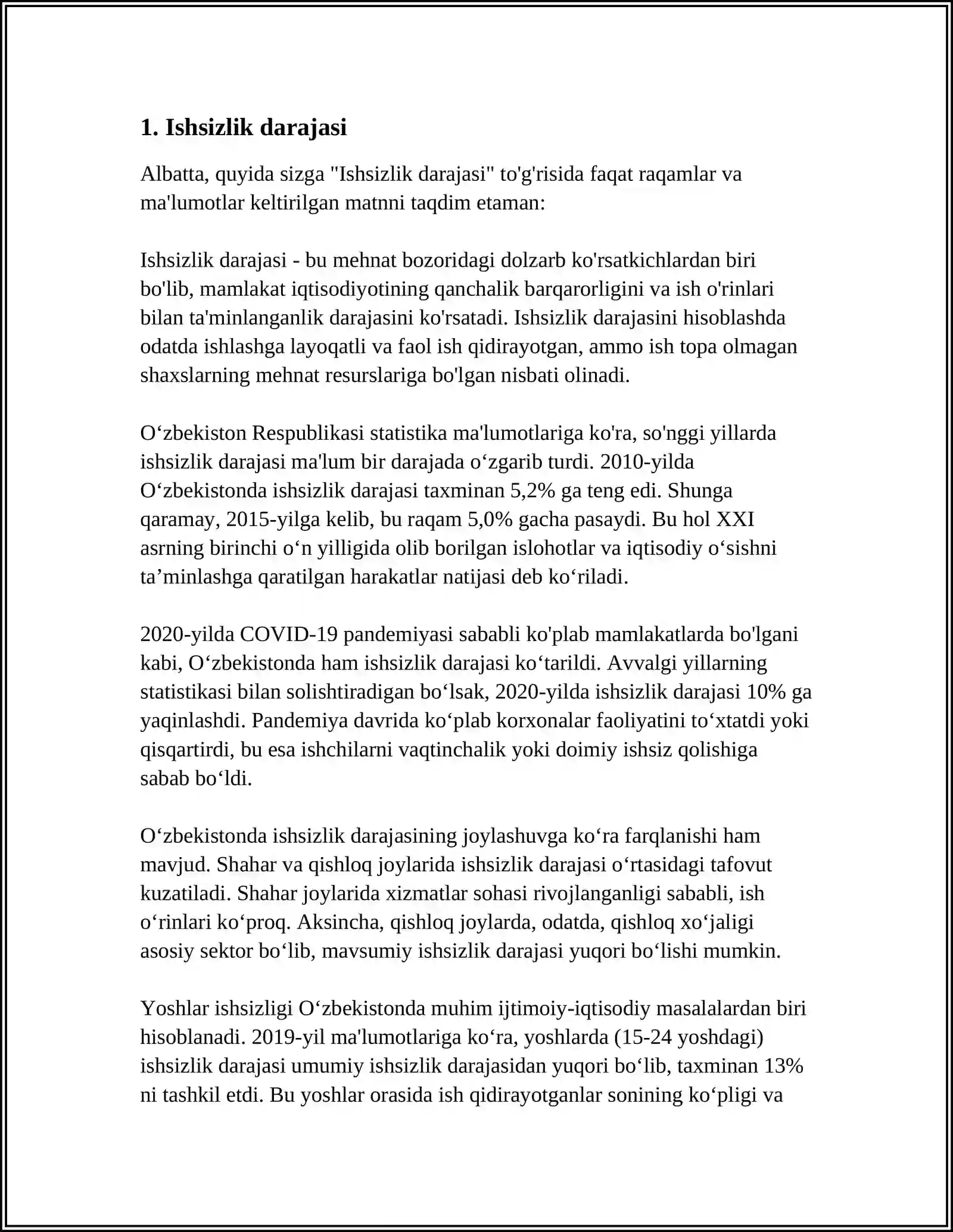 MEHNAT KELISHMOVCHILIKLARI STATISTIKASI 3