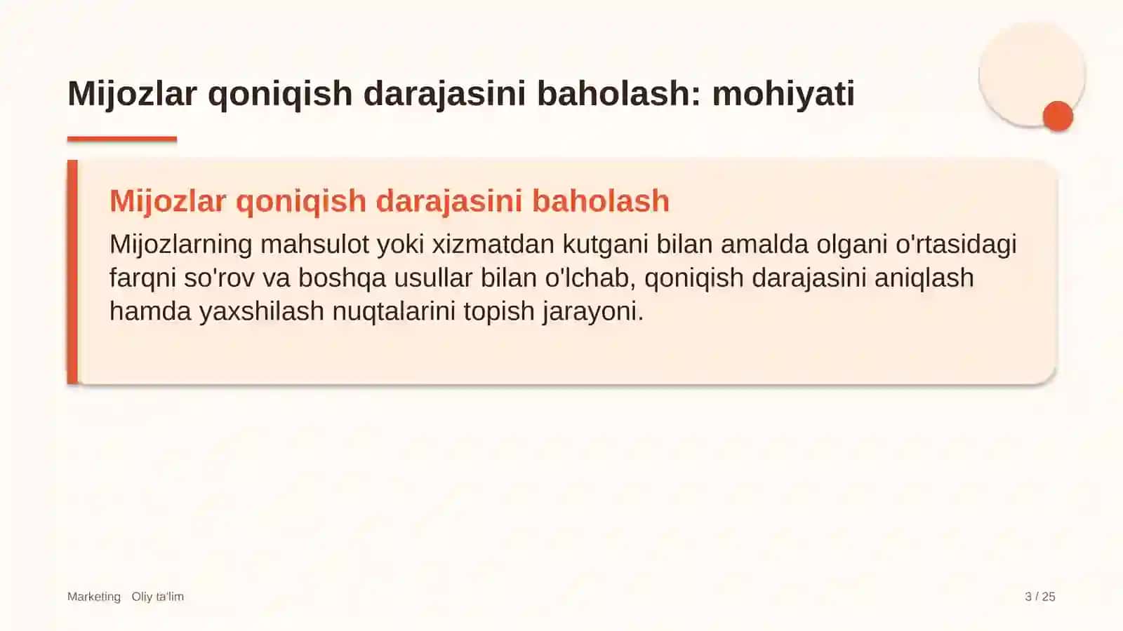 burg'ulash korxonalarida mijozlar qoniqish darajasini baholash 4147 3