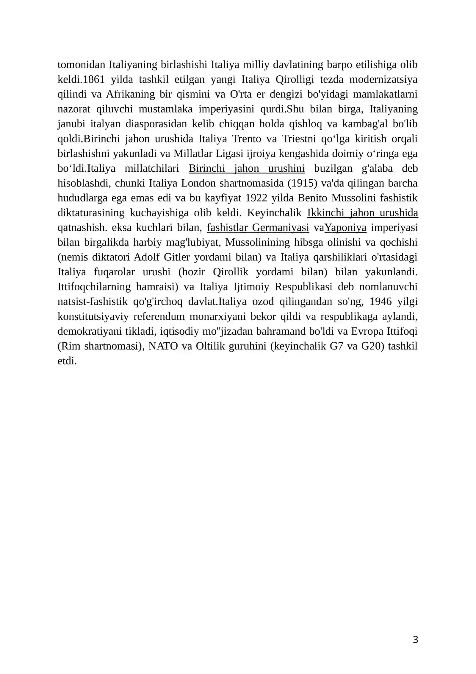 ITALIYA TARIXI 3