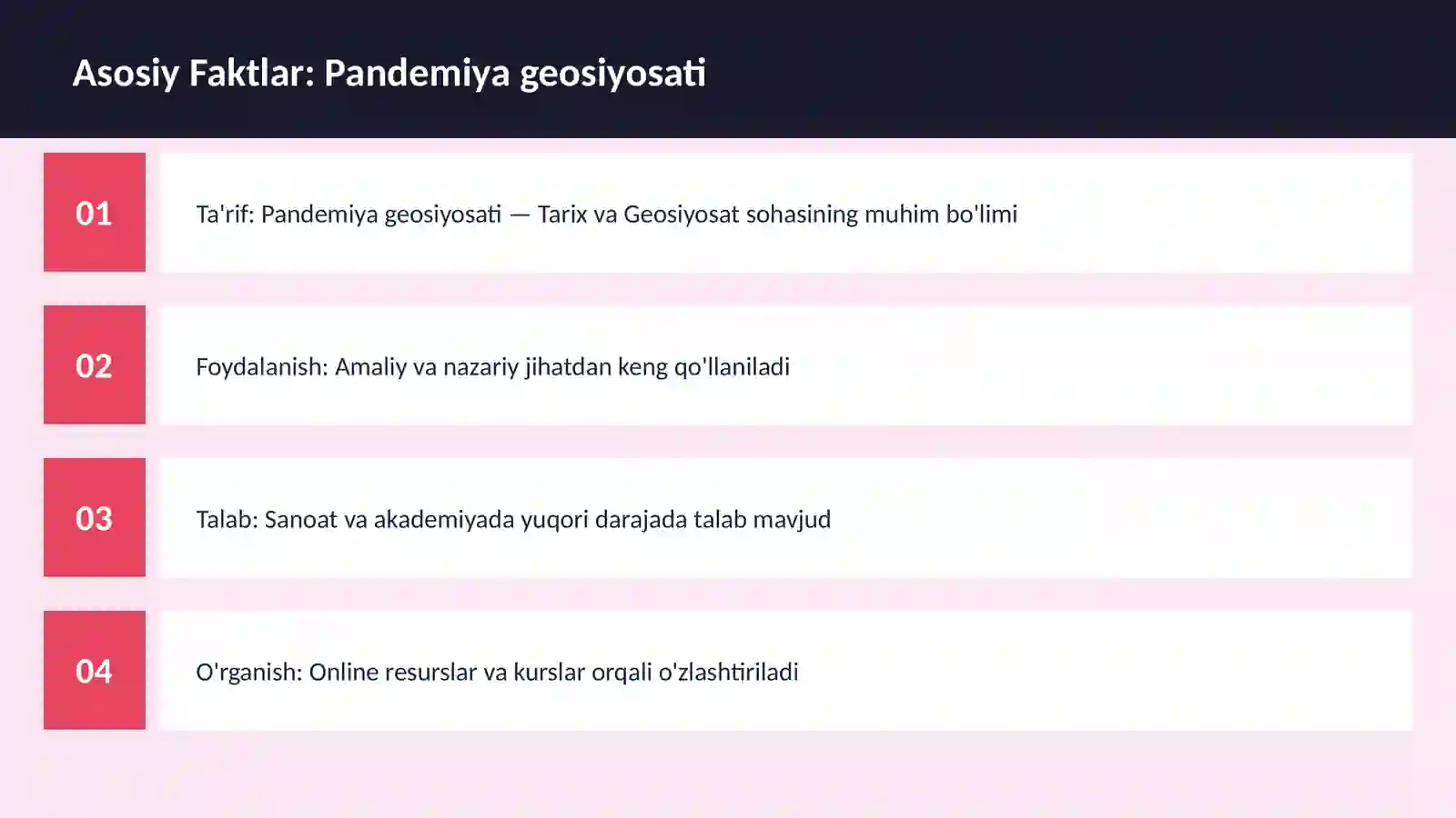 Pandemiya geosiyosati 3
