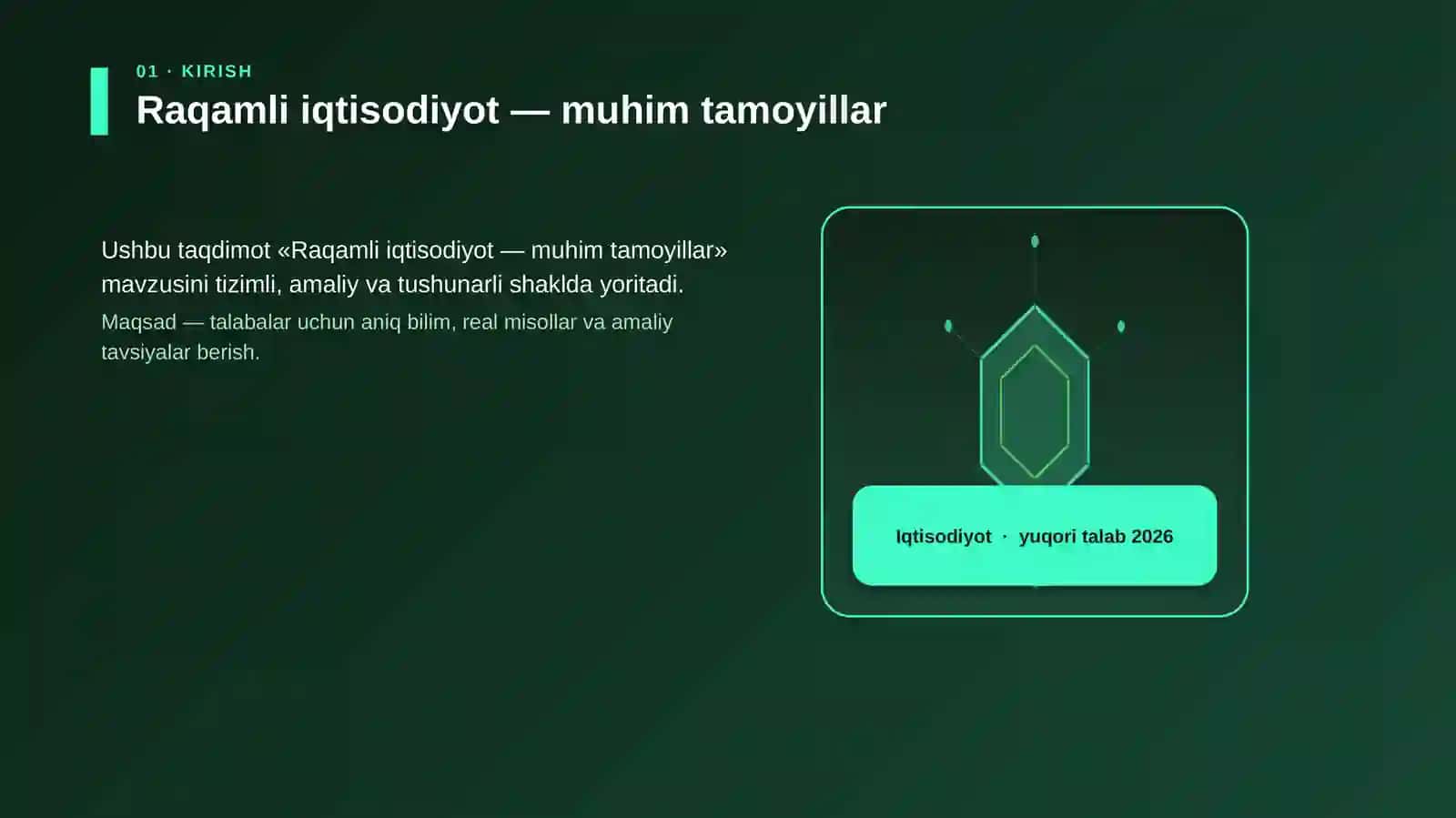 Raqamli iqtisodiyot — muhim tamoyillar 3