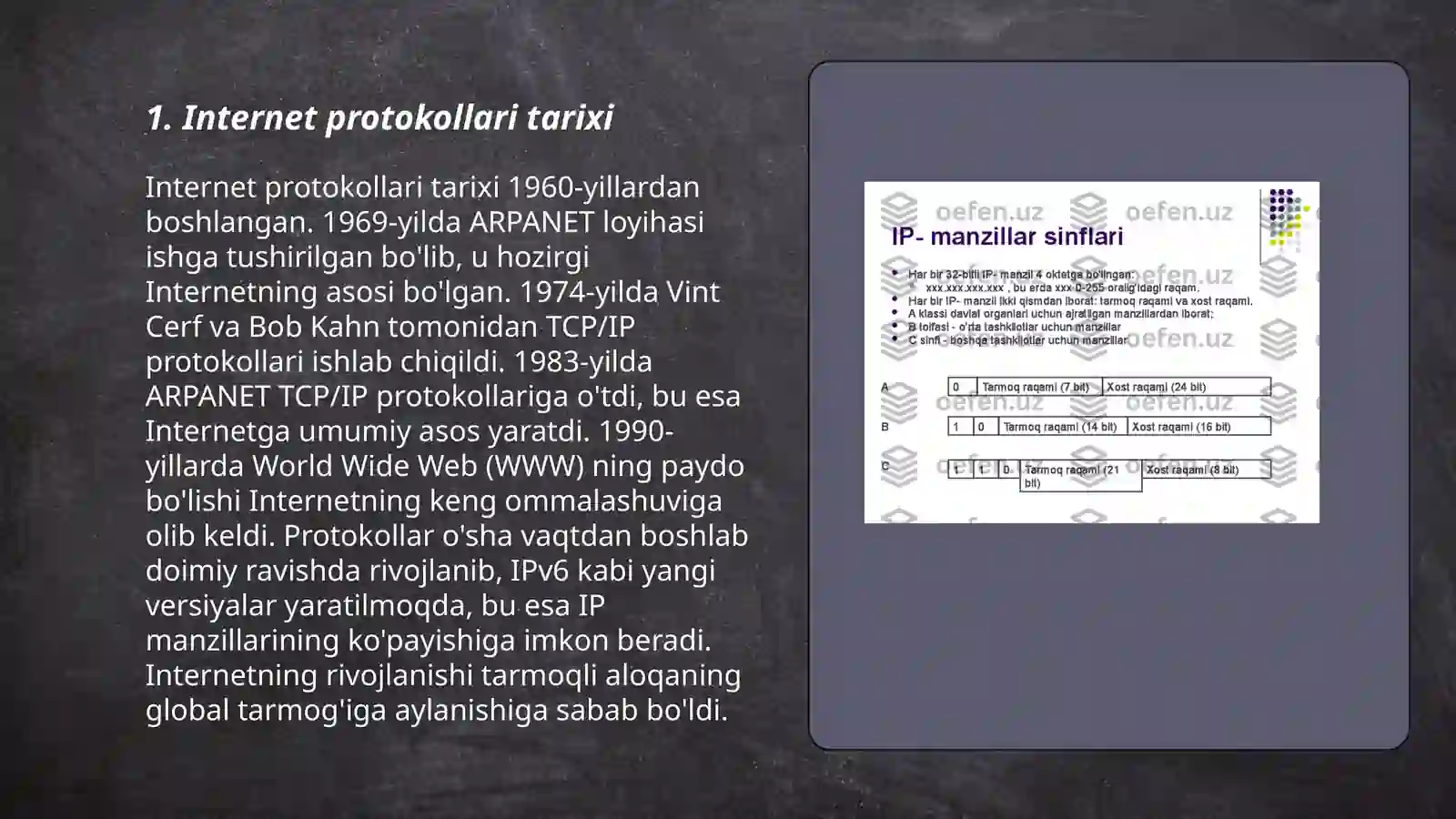 Internet protokollari 3