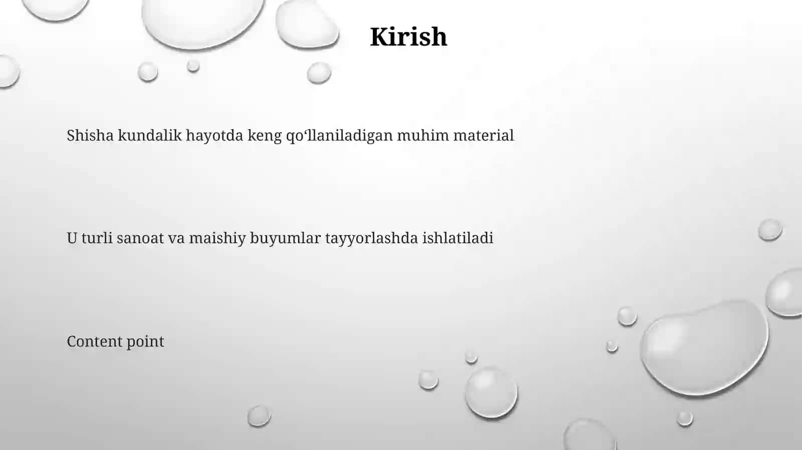 Shisha materiallari va ulardan buyum tayyorlashni o‘qitish 3