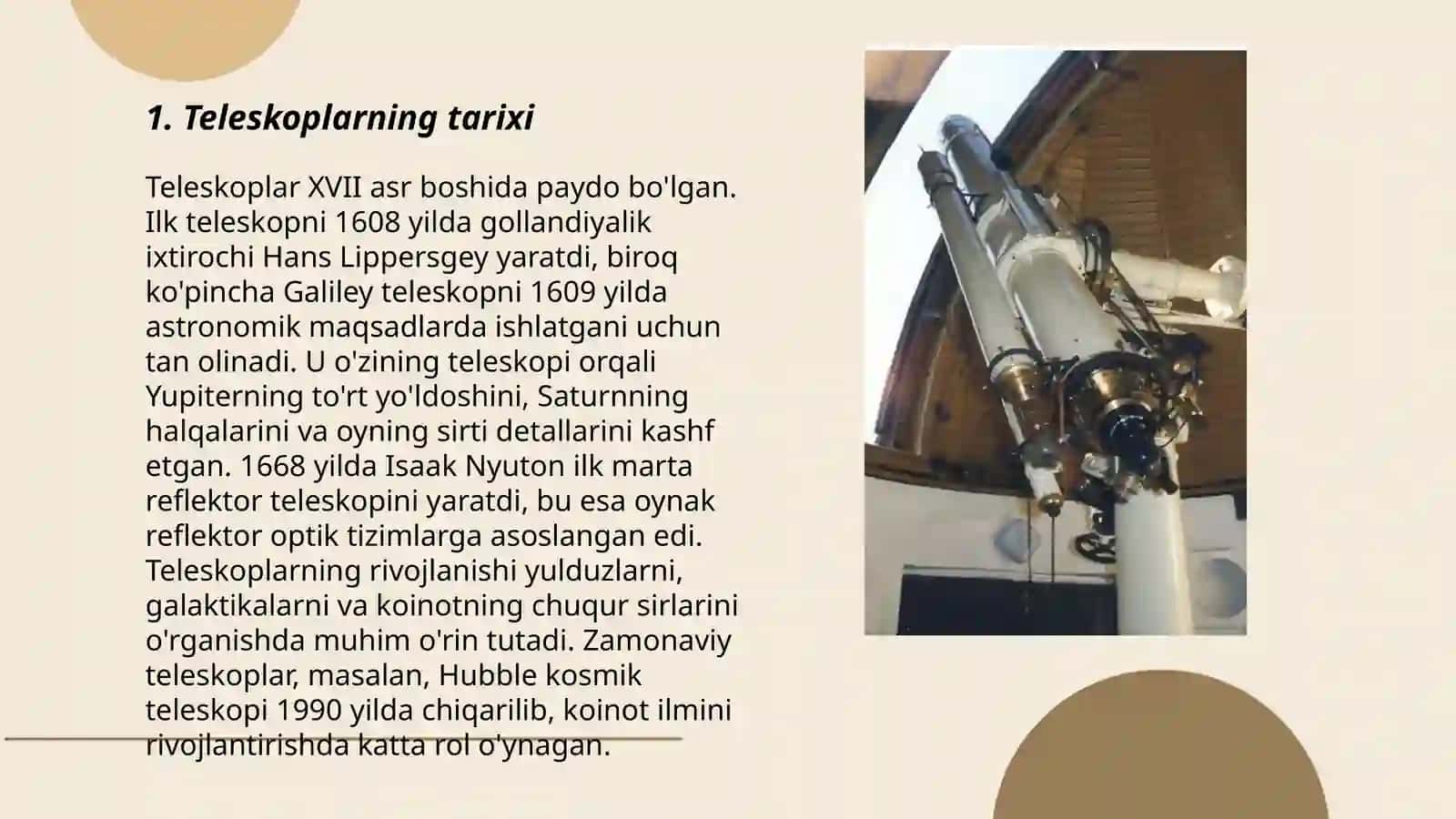 Teleskoplar 3