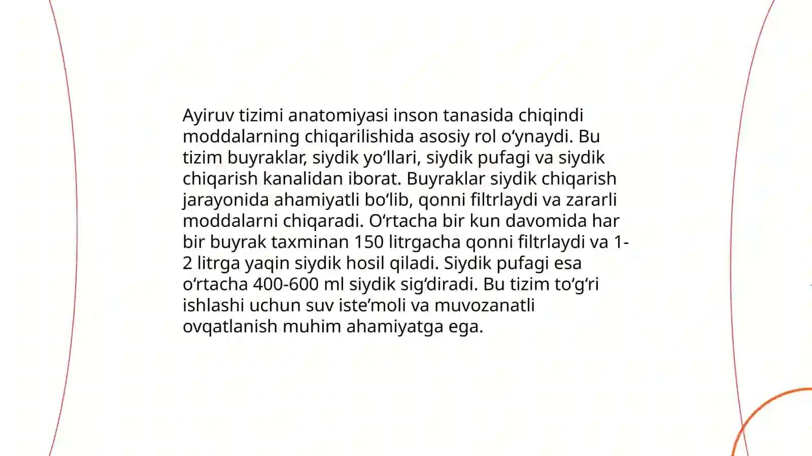 Ayiruv tizimining yoshga oid fizyologiyasi 3