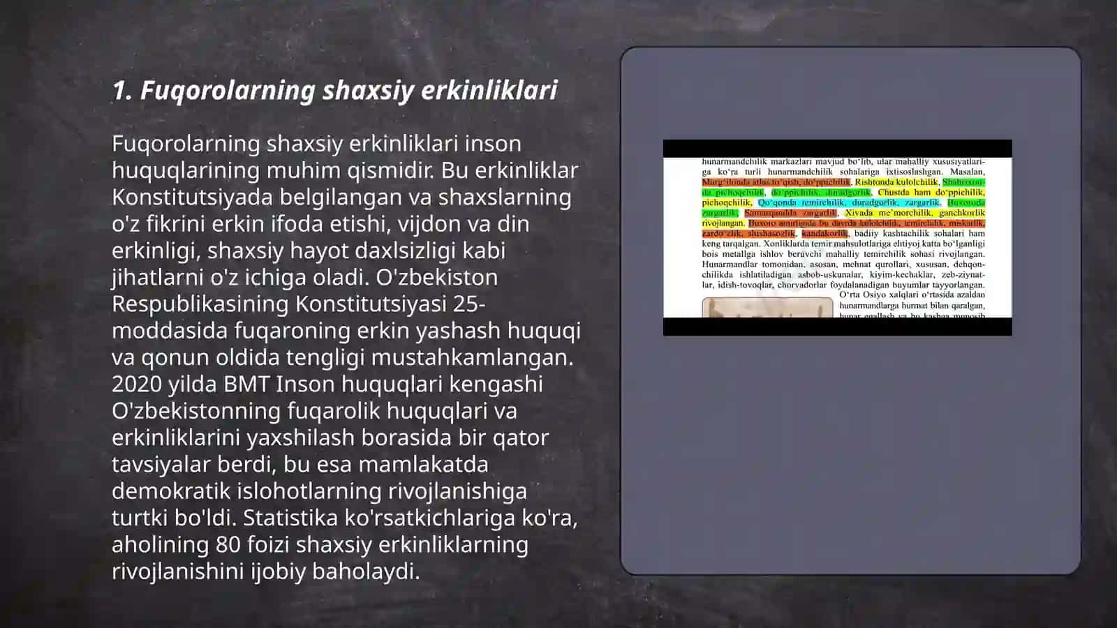Fuqorolarning shaxsiy erkinliklari 3