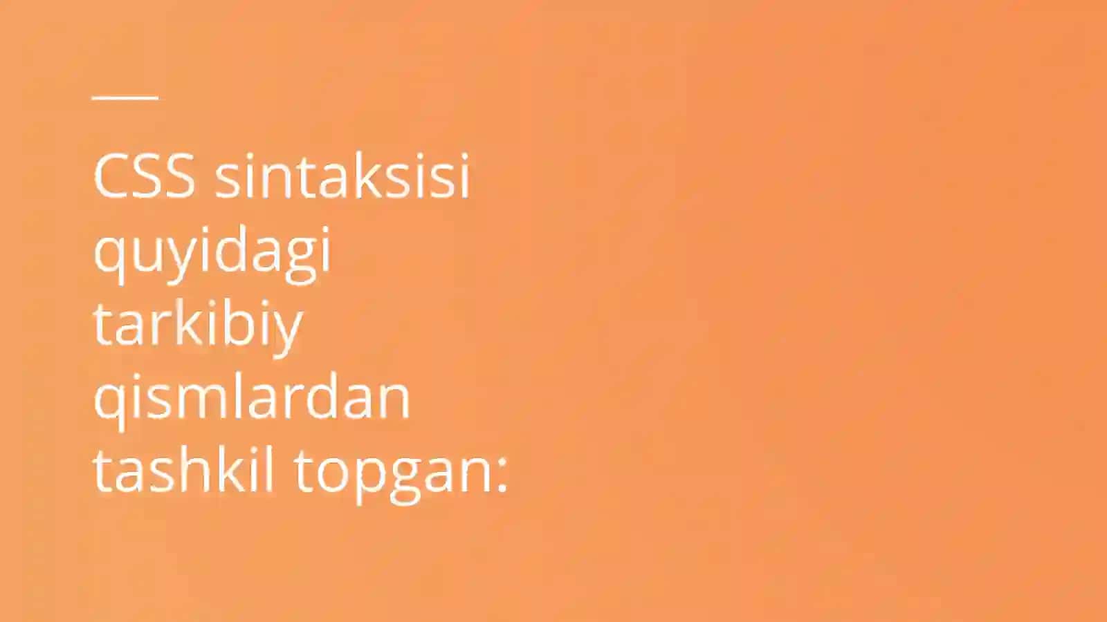 CSS 3