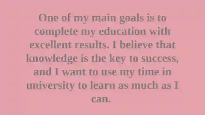 The future goals and plans 3