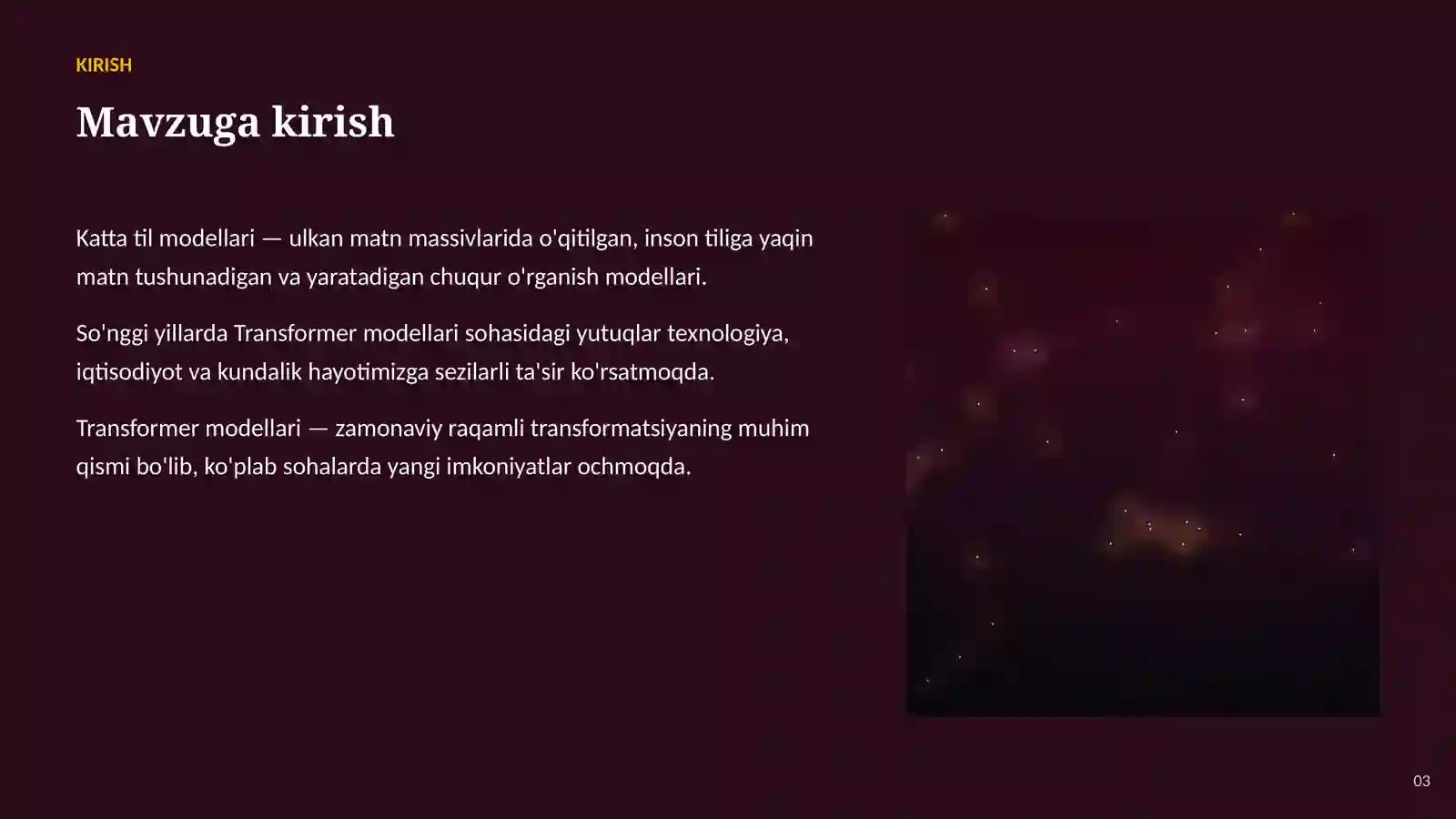 Katta til modellari (LLM) 3