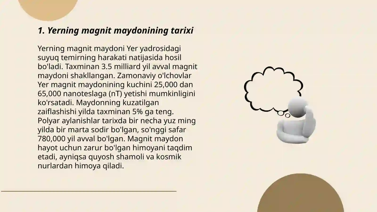 Yerning magnet maydoni 3