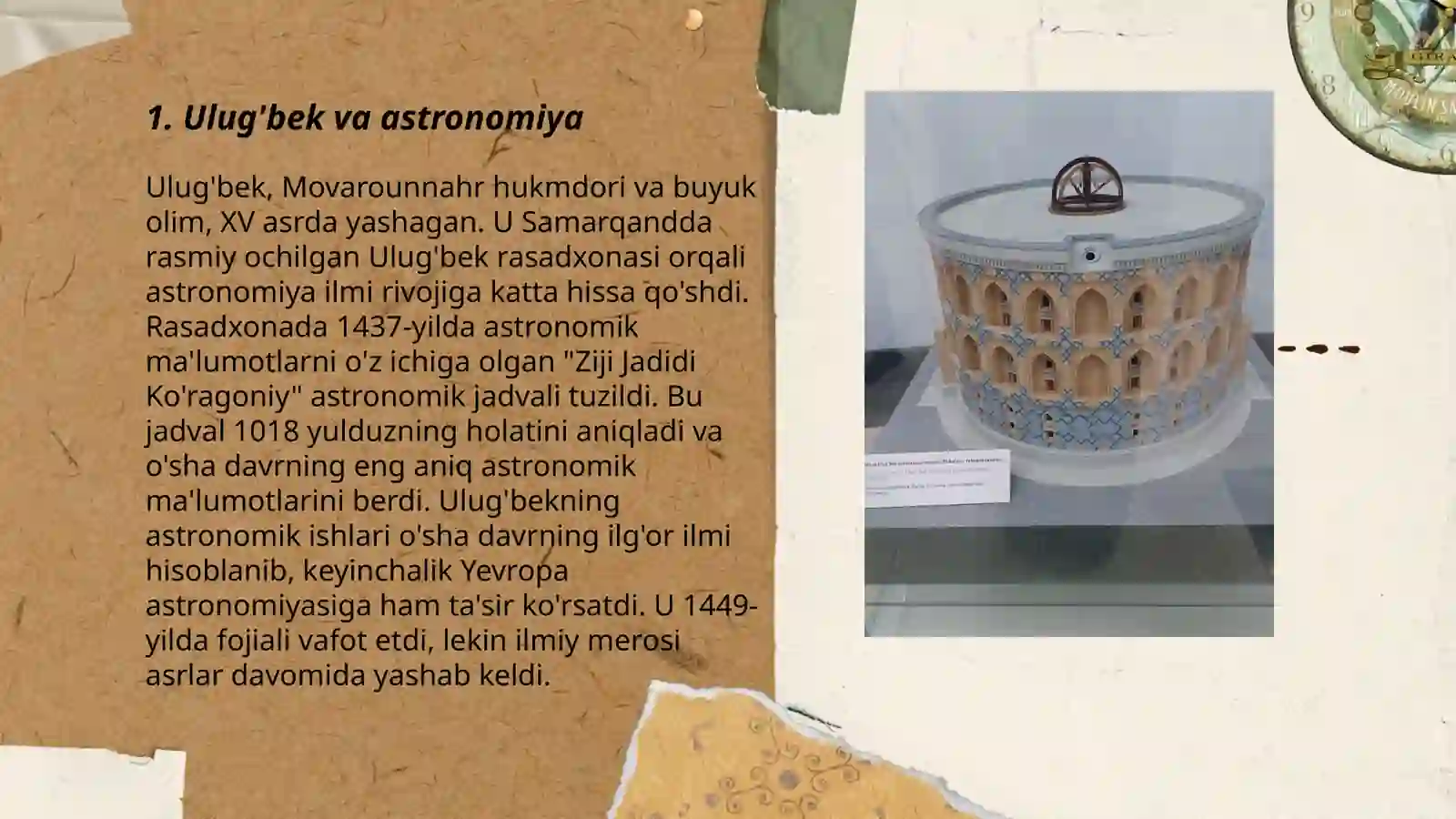 Ulug'bek rasadxonasi 3