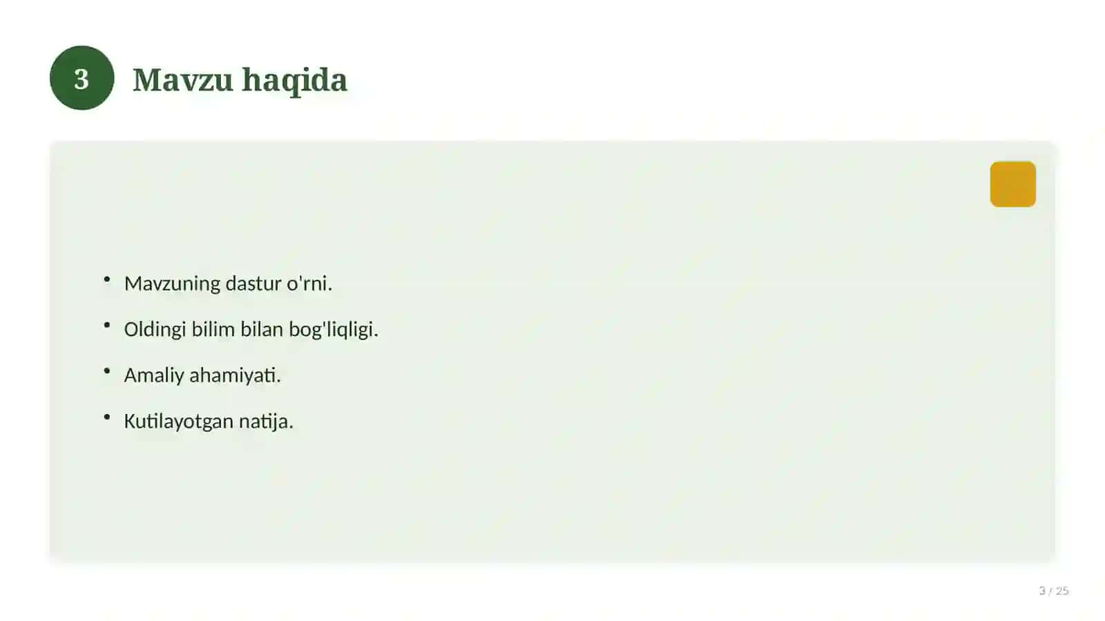 Tarbiya fanidan 1-sinf: didaktik tarqatma materiallar 3