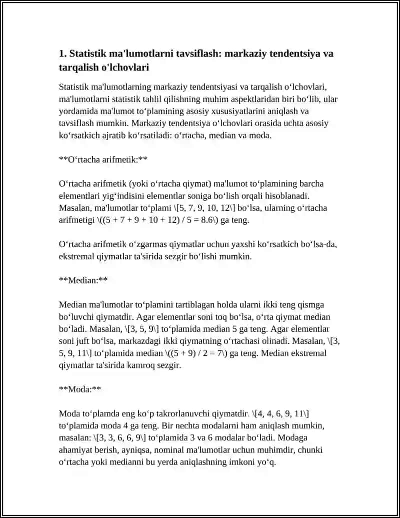 MAʼLUMOTLARNI STATISTIK TAHLIL QILISH VOSITALARI 3