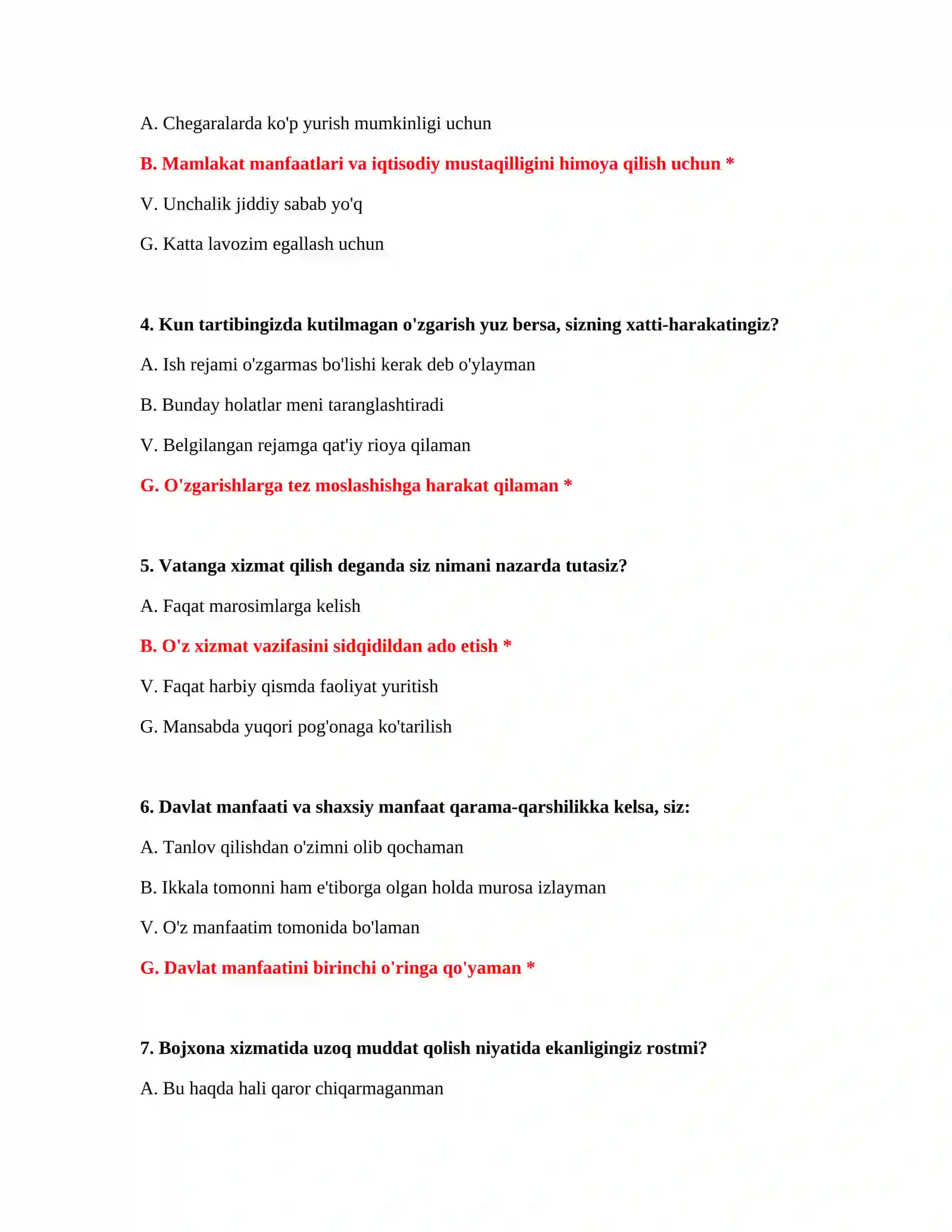 MANTIQIY TESTLAR 3