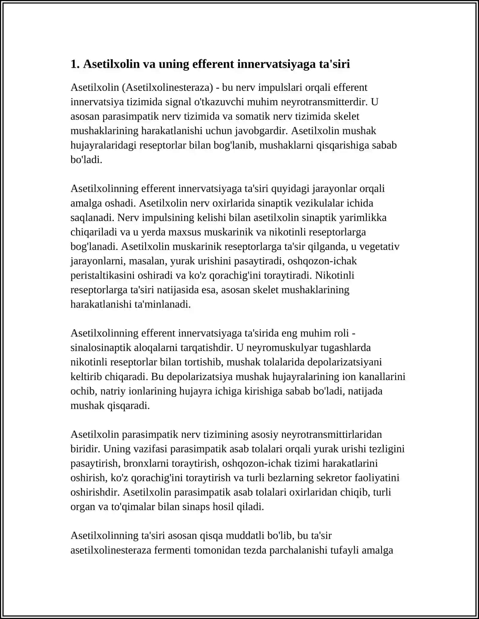 EFFERENT INNERVATSIYAGA TA'SIR QILUVCHI MODDALAR 3
