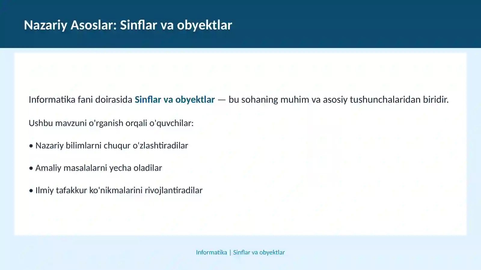 INFORMATIKA 3