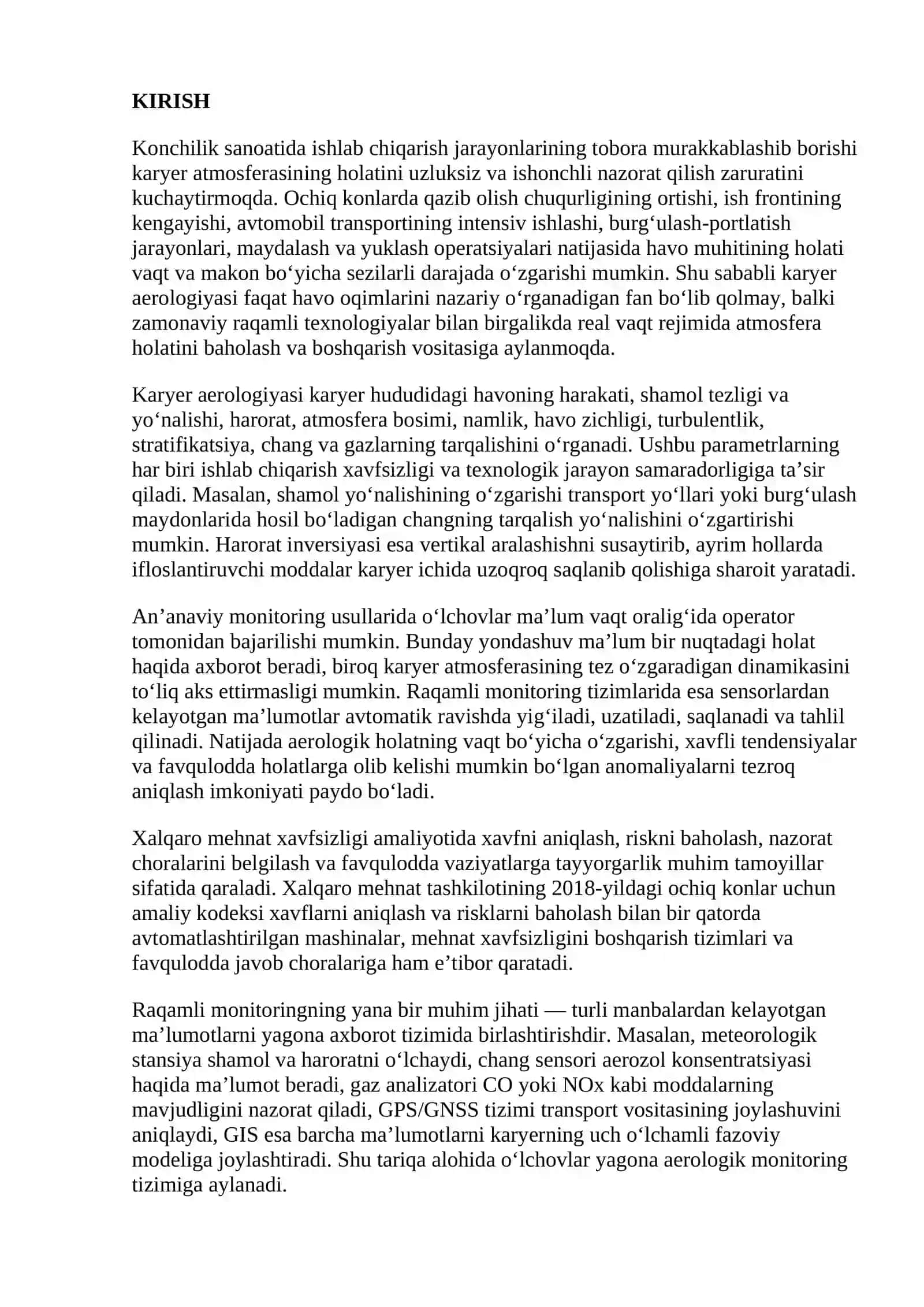 Karyer Aerologiyasi va Raqamli Monitoring 3