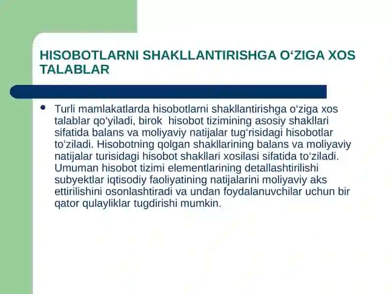 Rentabillik ko‘rsatkichlarini hisoblash 3