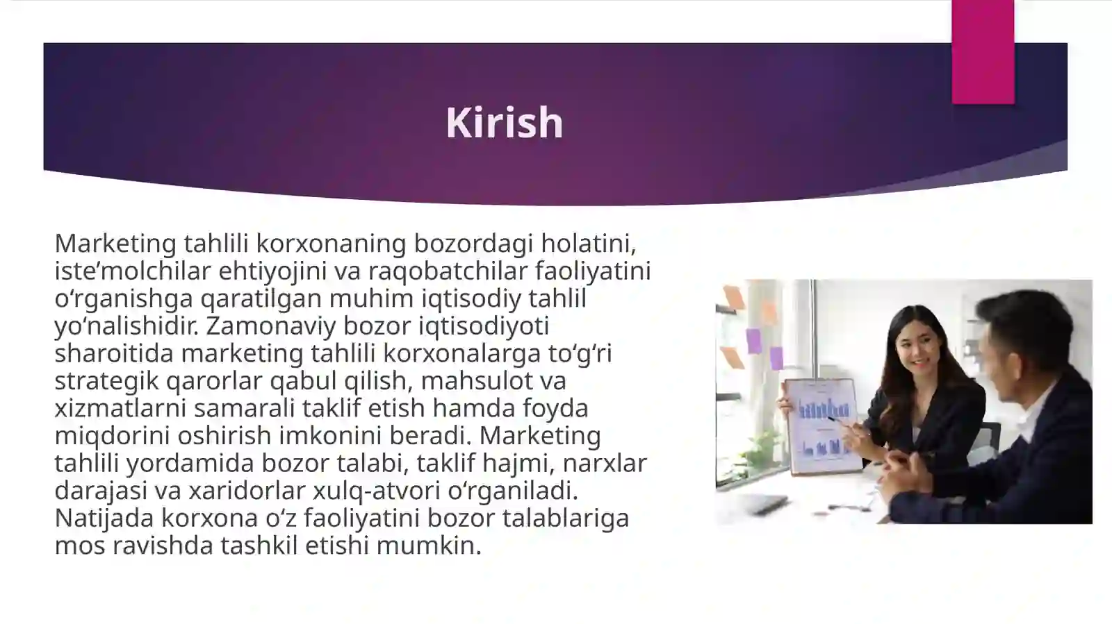 Marketing tahlili 3