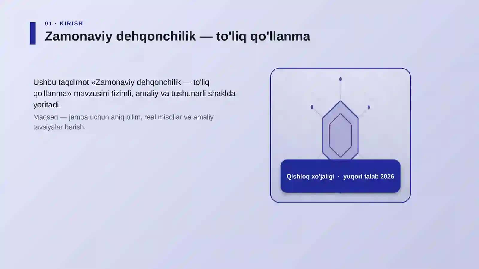 Zamonaviy dehqonchilik — to'liq qo'llanma 3
