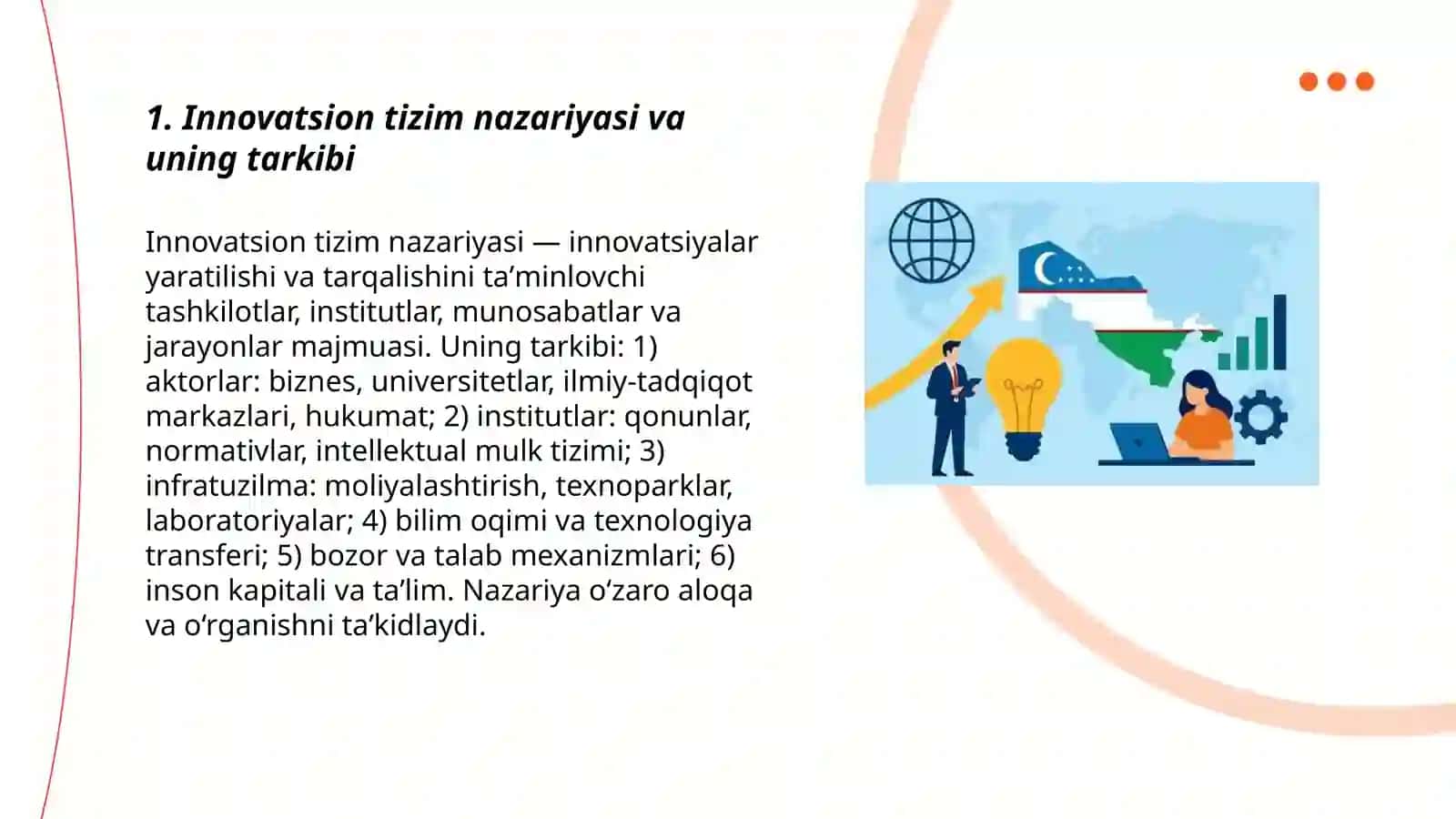 Innovatsion tizim va davlatning innovatsion siyosati 3
