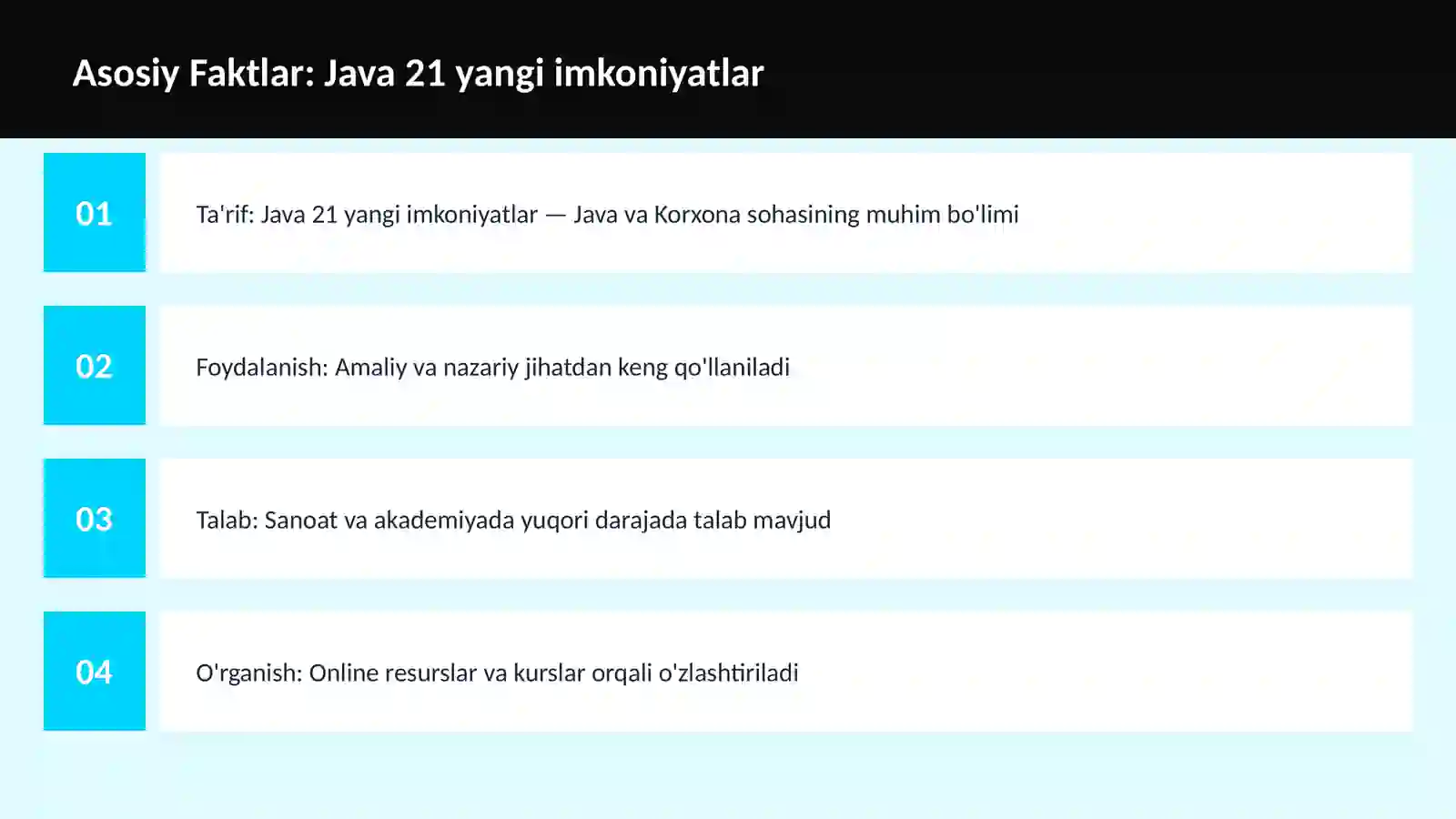 Java 21 yangi imkoniyatlar 3