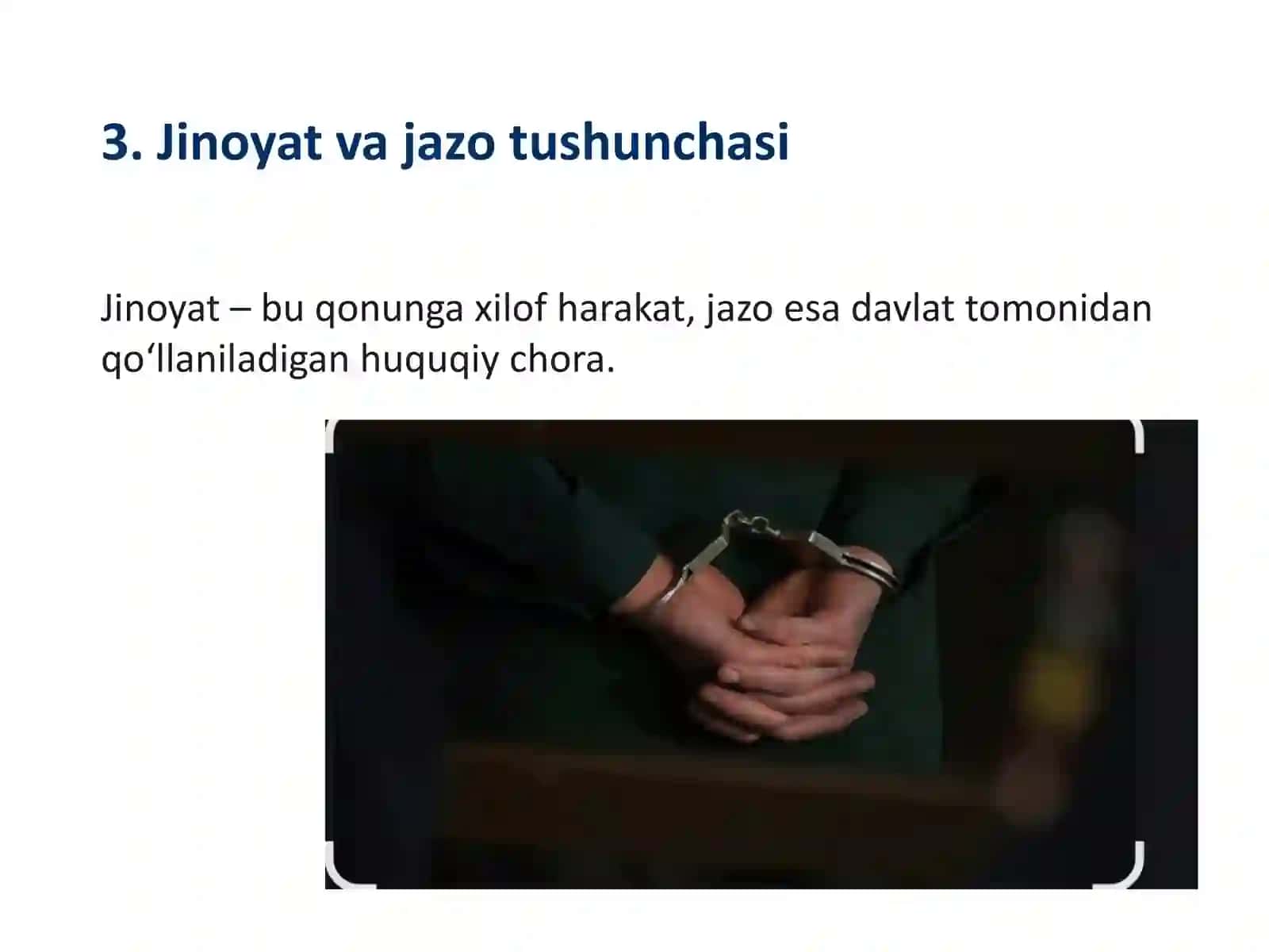 Jinoyat kodeksi 3