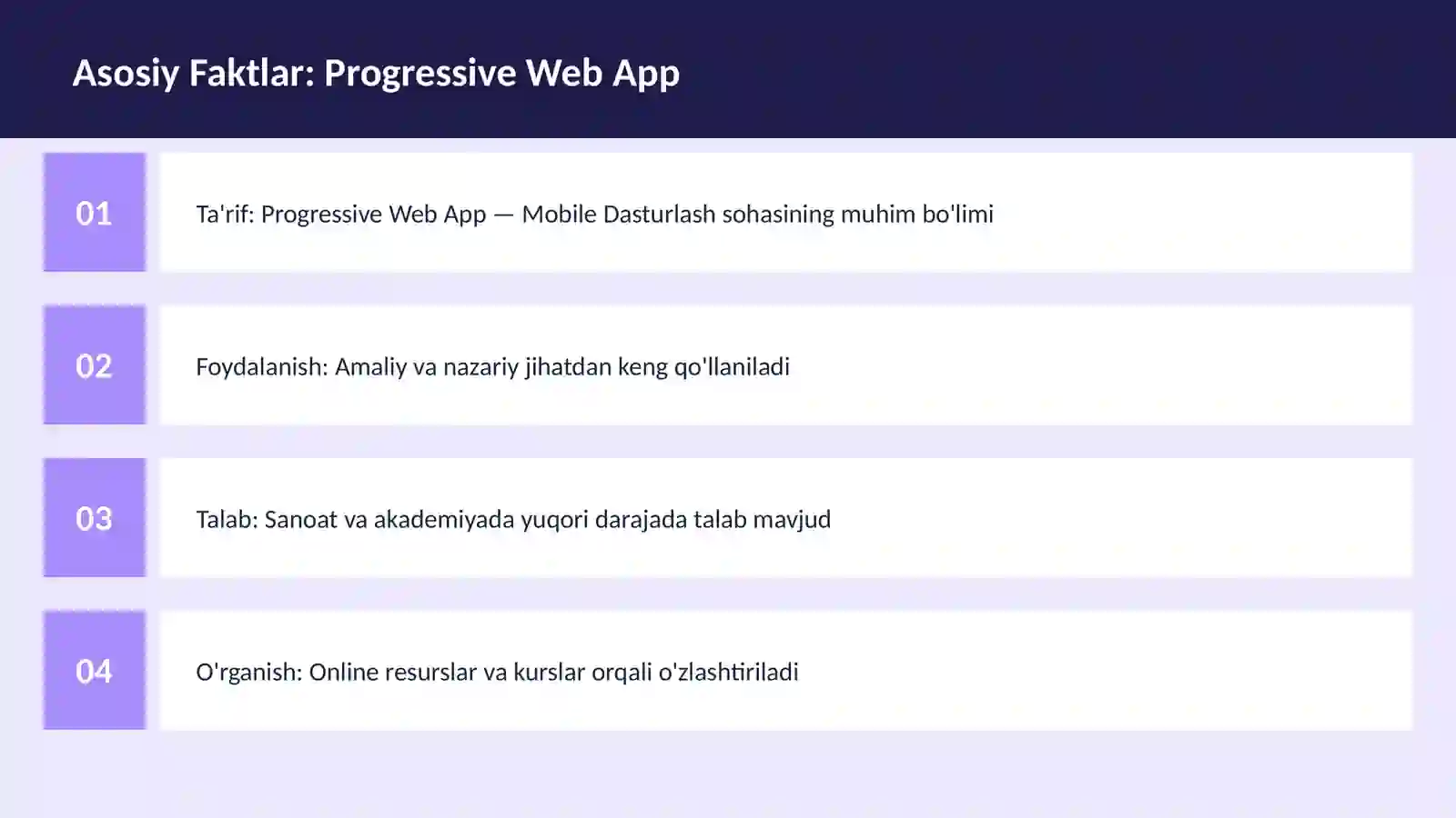 Progressive Web App 3