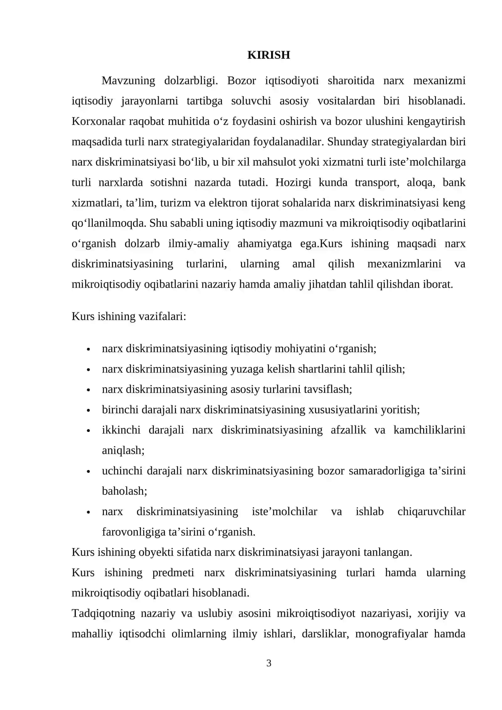 Tadbirkorlik faoliyatida risklarni boshqarishning mikroiqtisodiy asoslari 3