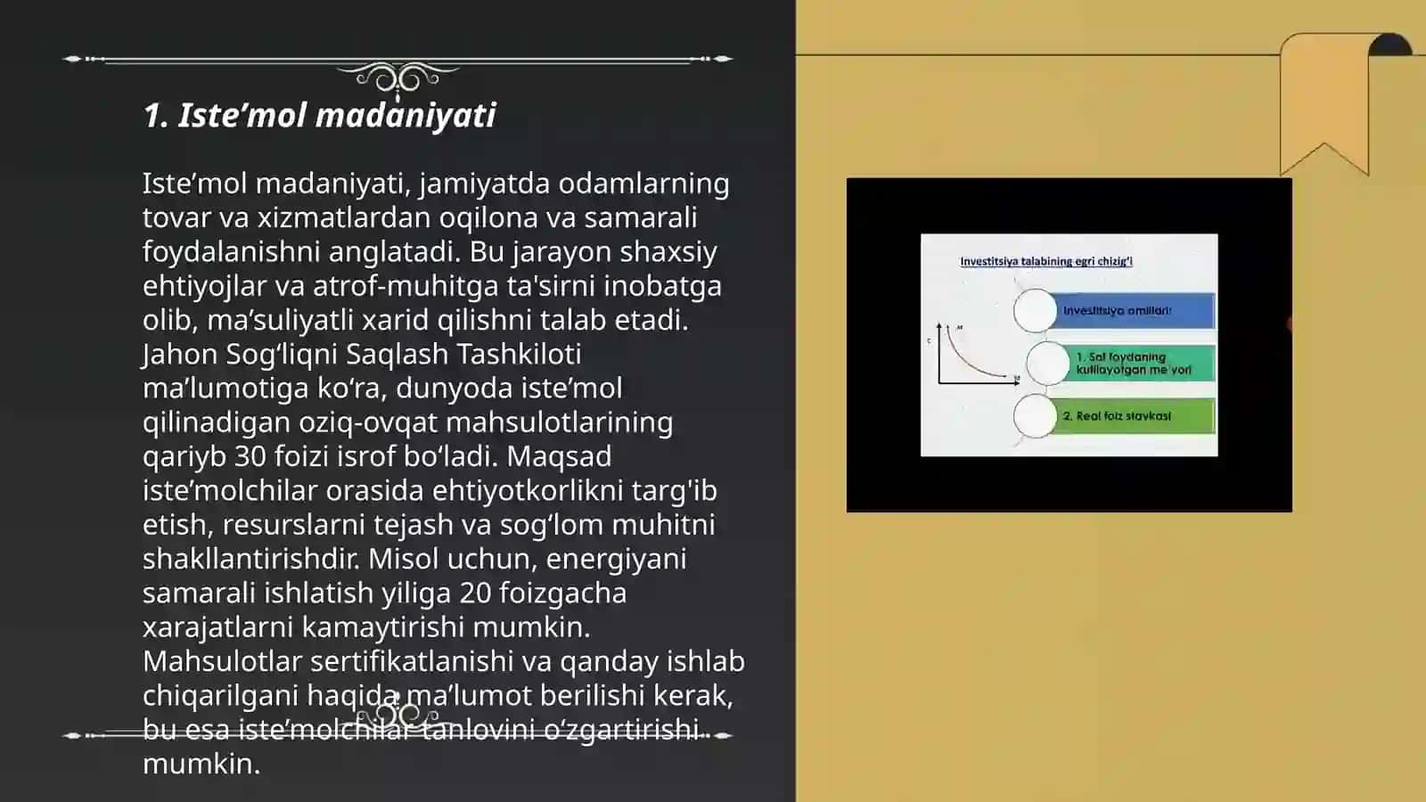 Istе’mоl, jamg’arma va invеstitsiyalar 3