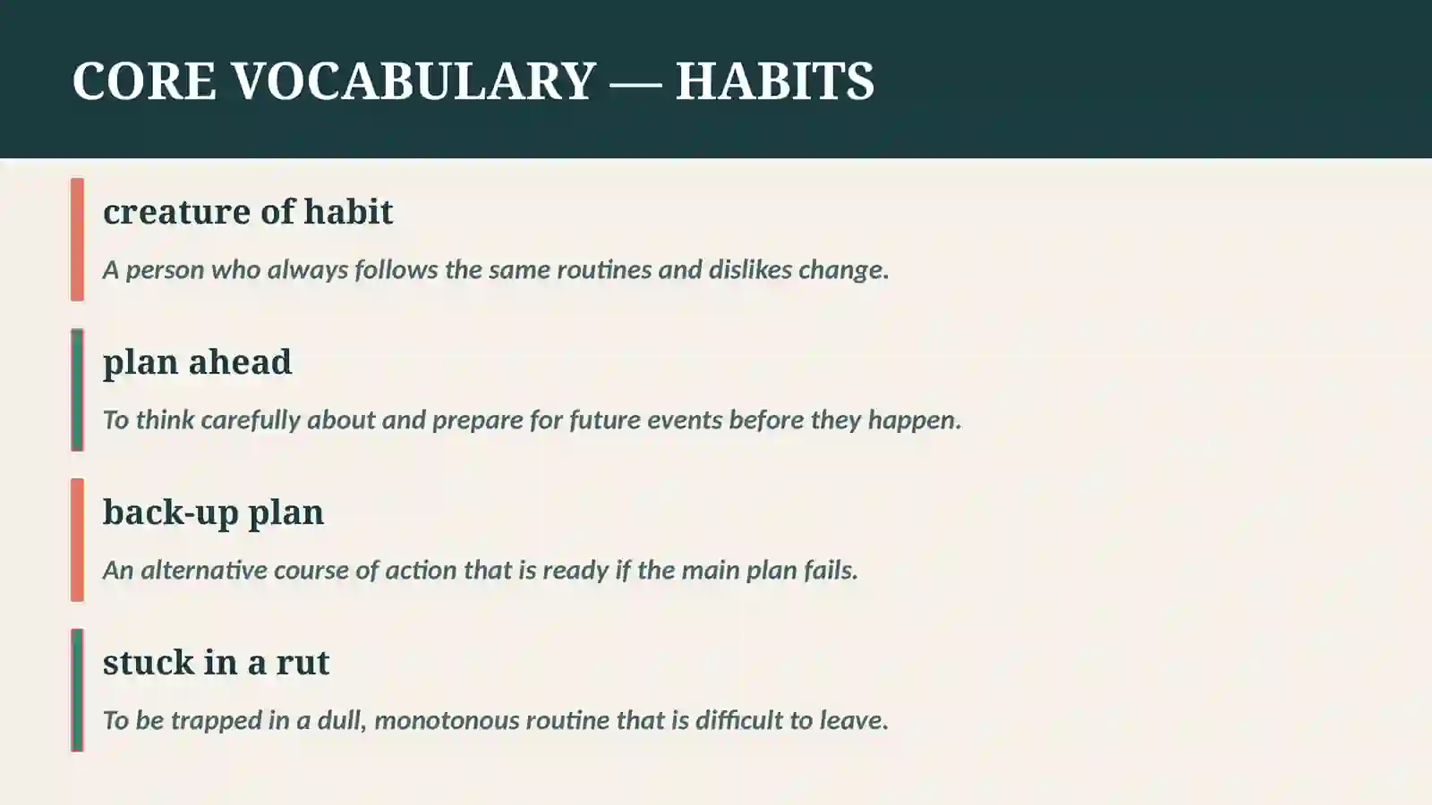 HABITS 3