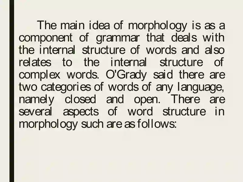 Noun phrase category and its grammatical categories 3