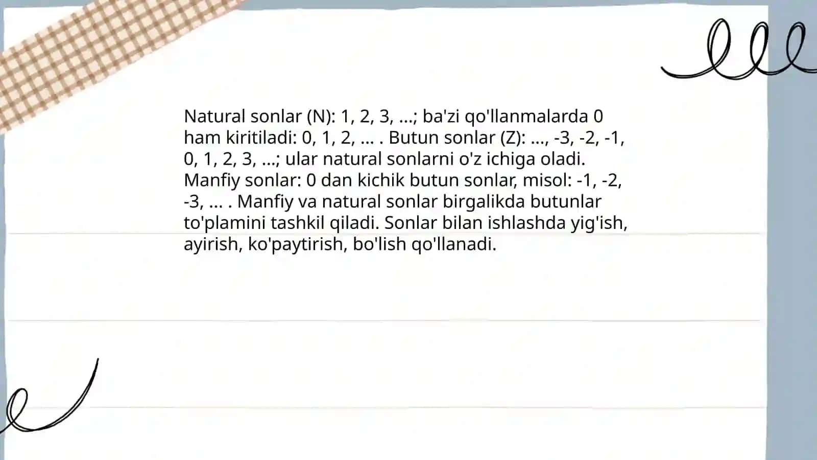 Matematika olamiga sayohat 3