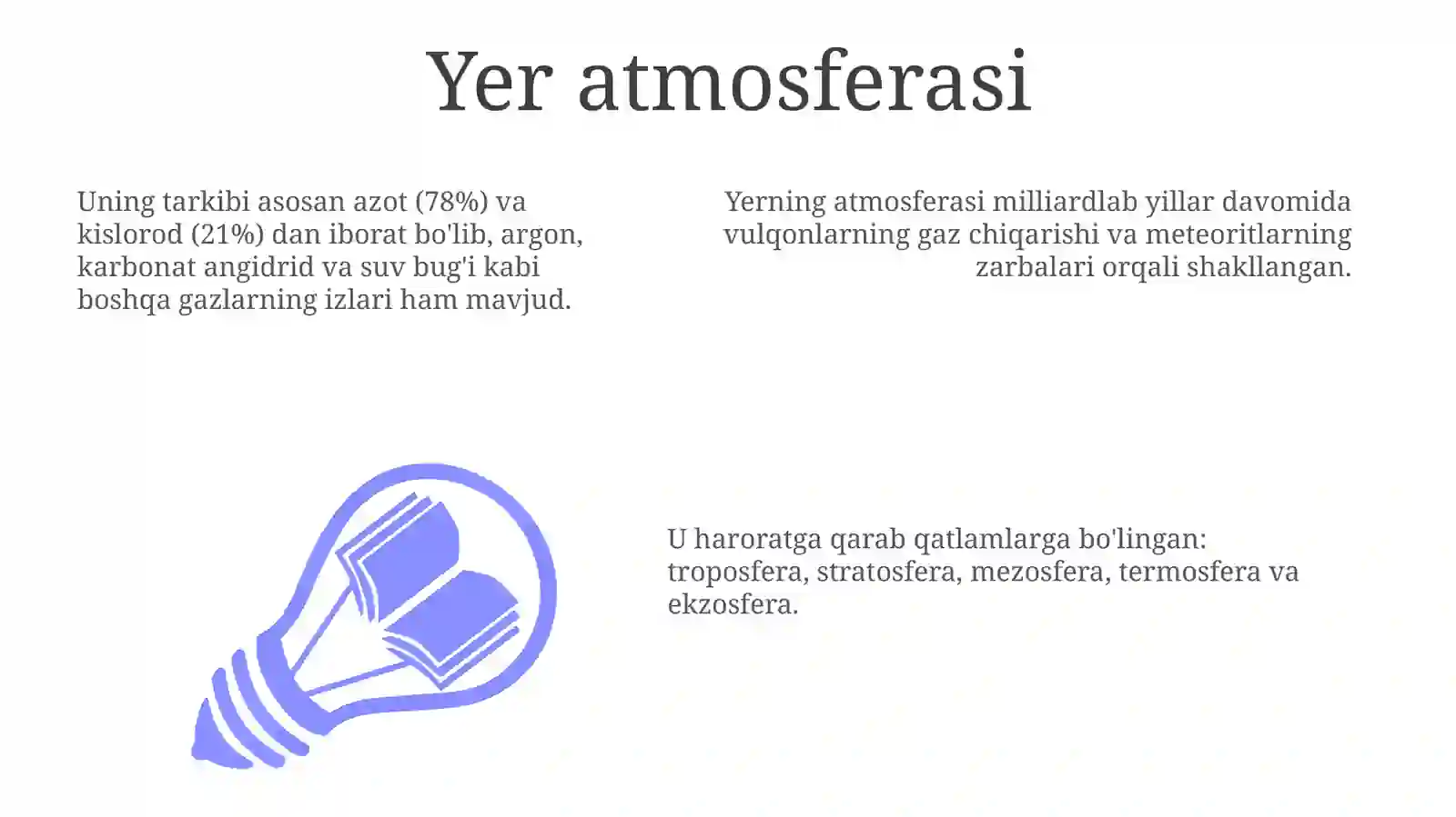 Yer atmosferasi 3