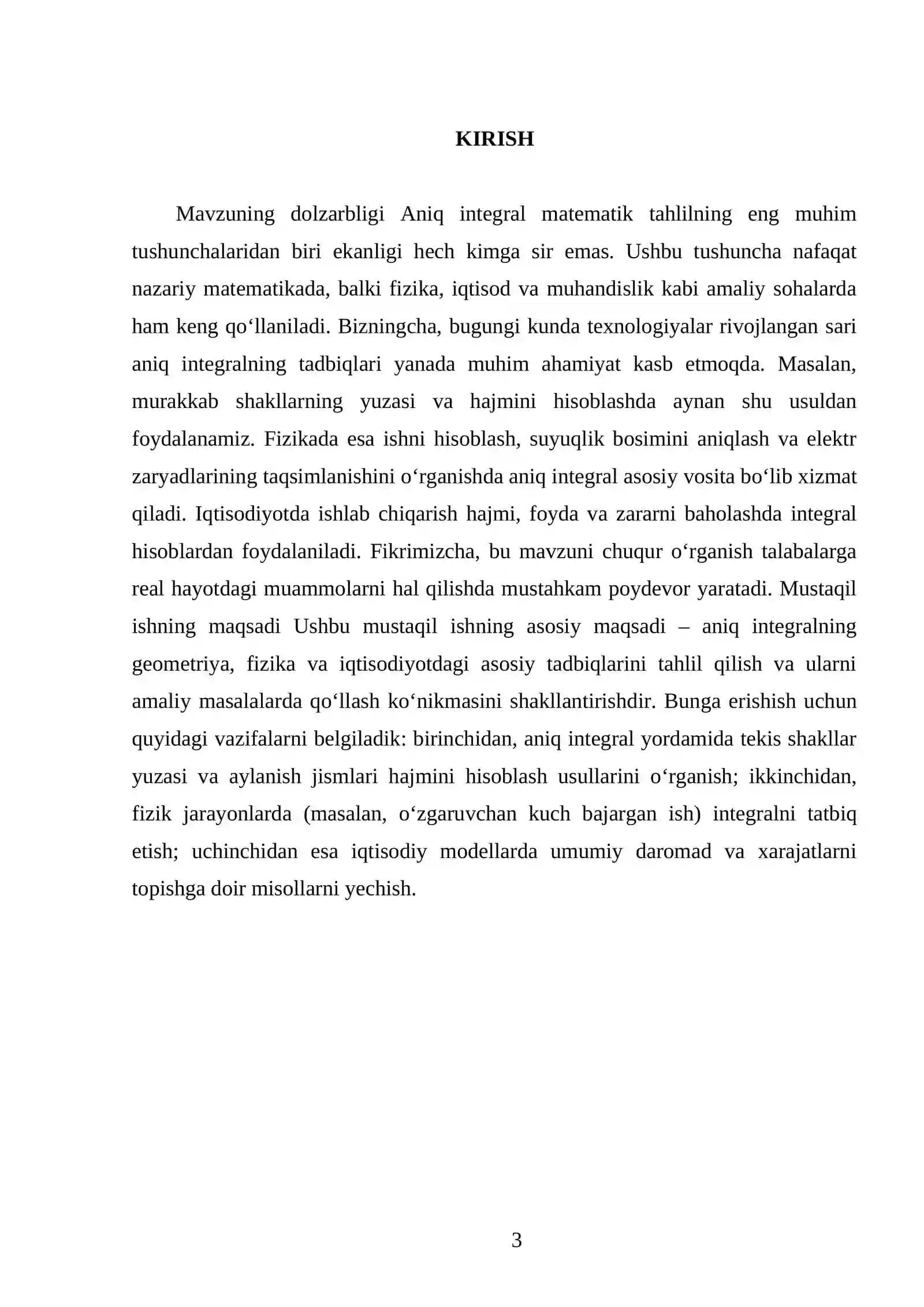 Aniq integralning tadbiqlari 3