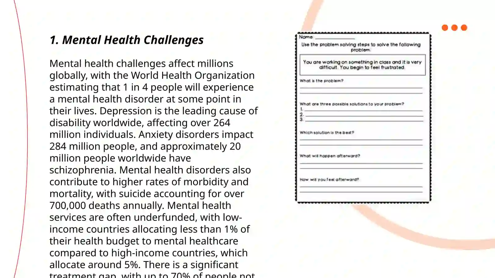 Mental Health Challenges 3