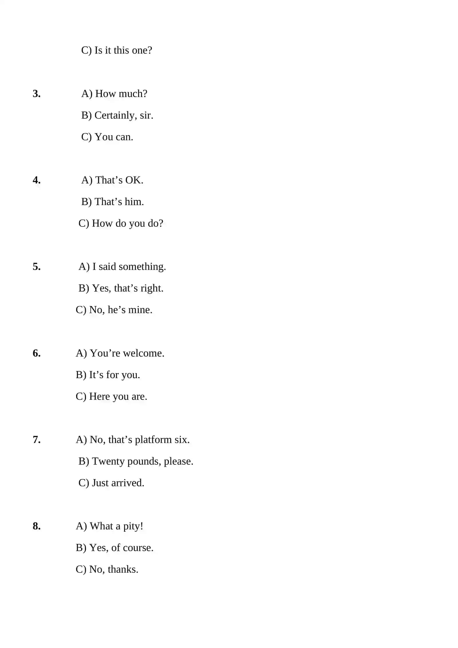 Multilevel Listening Part 1 3