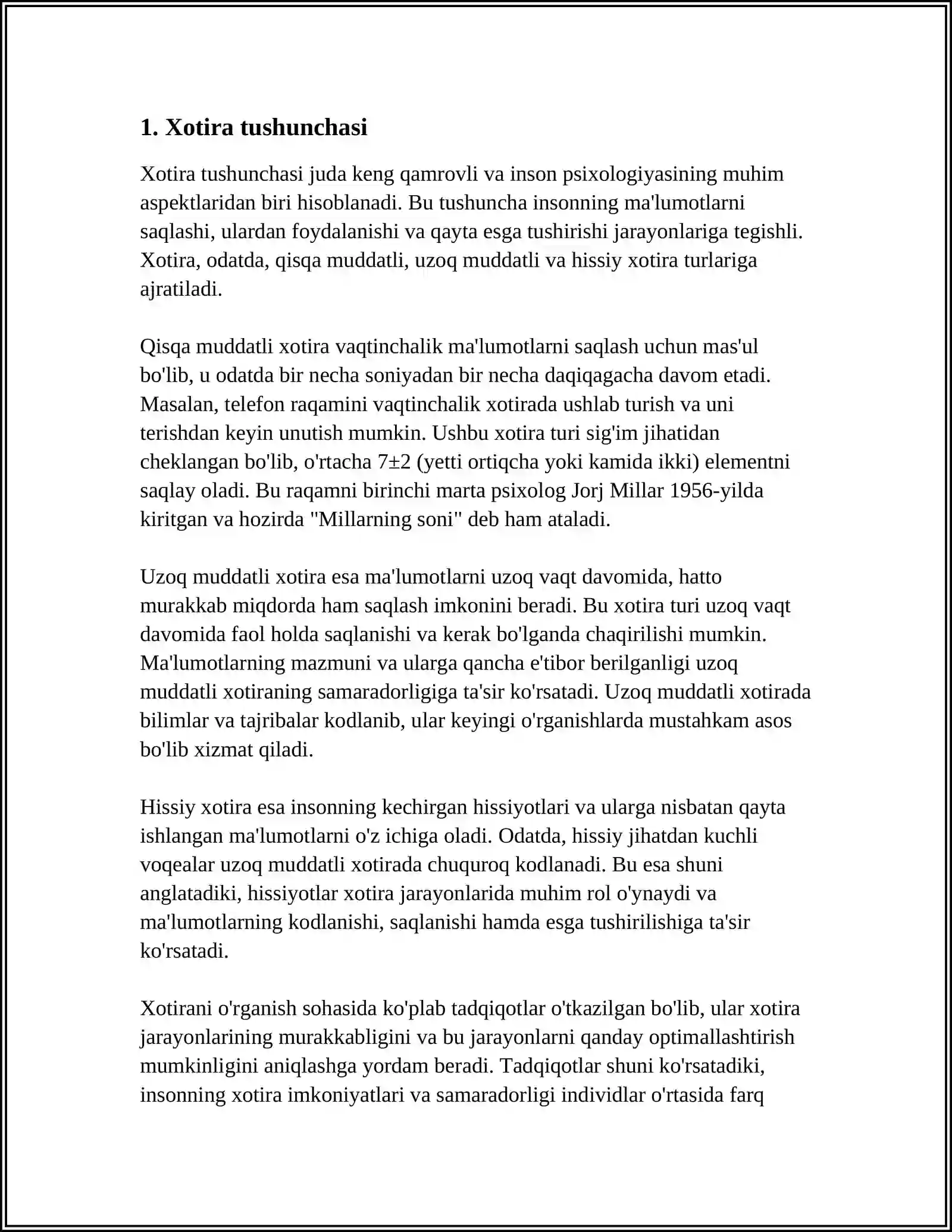 XOTIRA SHINASI VA UNING KOMPONENTLARI 3