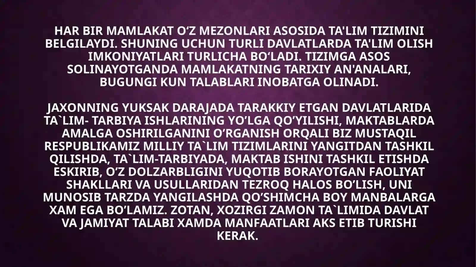 TURLI MAMLAKATLARDA TA’LIM TIZIMI 3