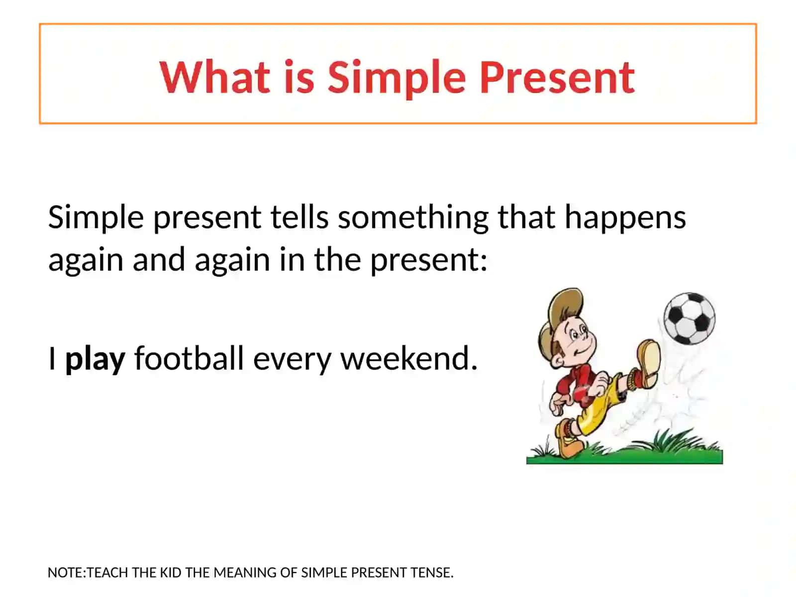 Simple Present Tense 3