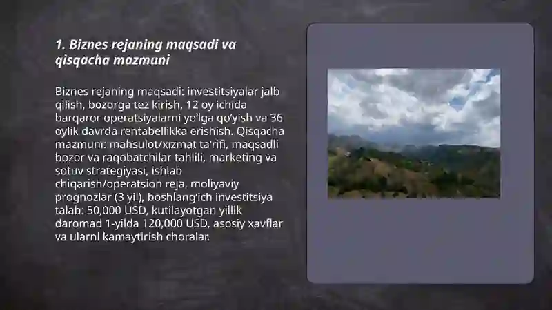 Biznes reja haqida 3