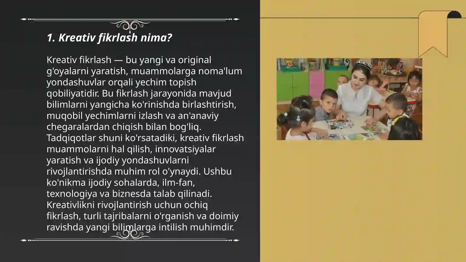 Maktabgacha yoshdagi bolalarda kreativ fikrlashni rivojlantirishning muhim mexanizmi 3