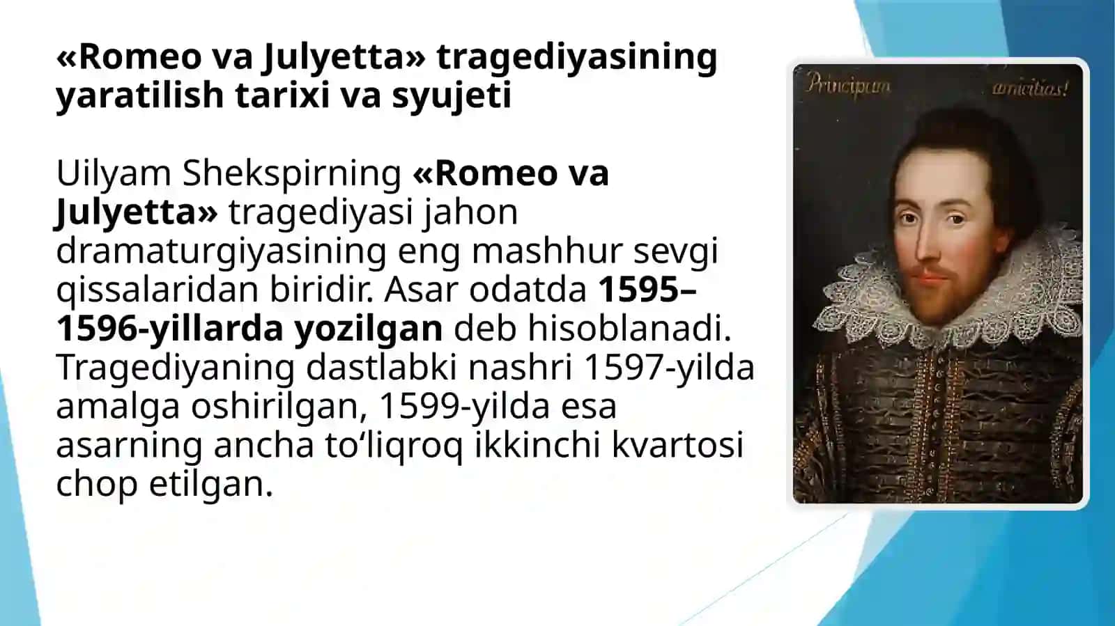 Uilyam Shekspirning «Romeo va Julyetta» asari tahlili 3