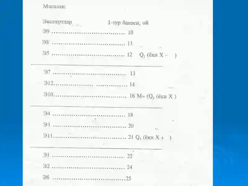 Delfi usuli 3