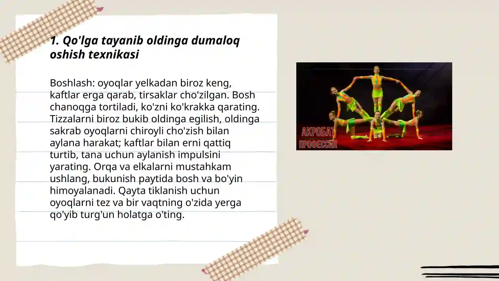 Akrobatika 3