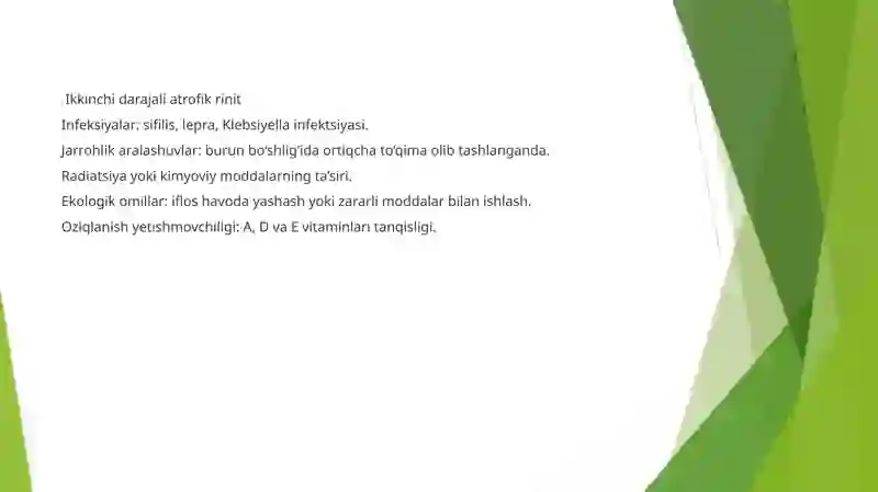 Atrofik rinit 3