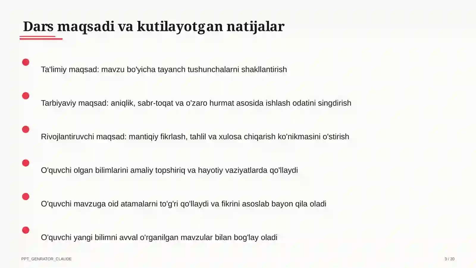 Tabaqalashtirilgan ta'lim: differensiatsiya 3