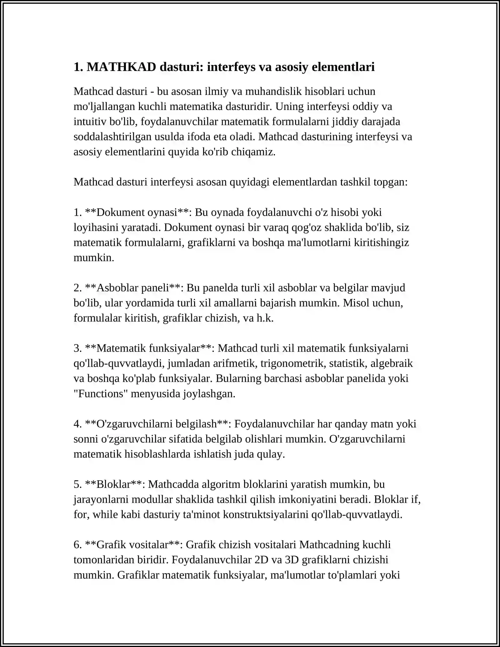MATHKAD DASTURI 3