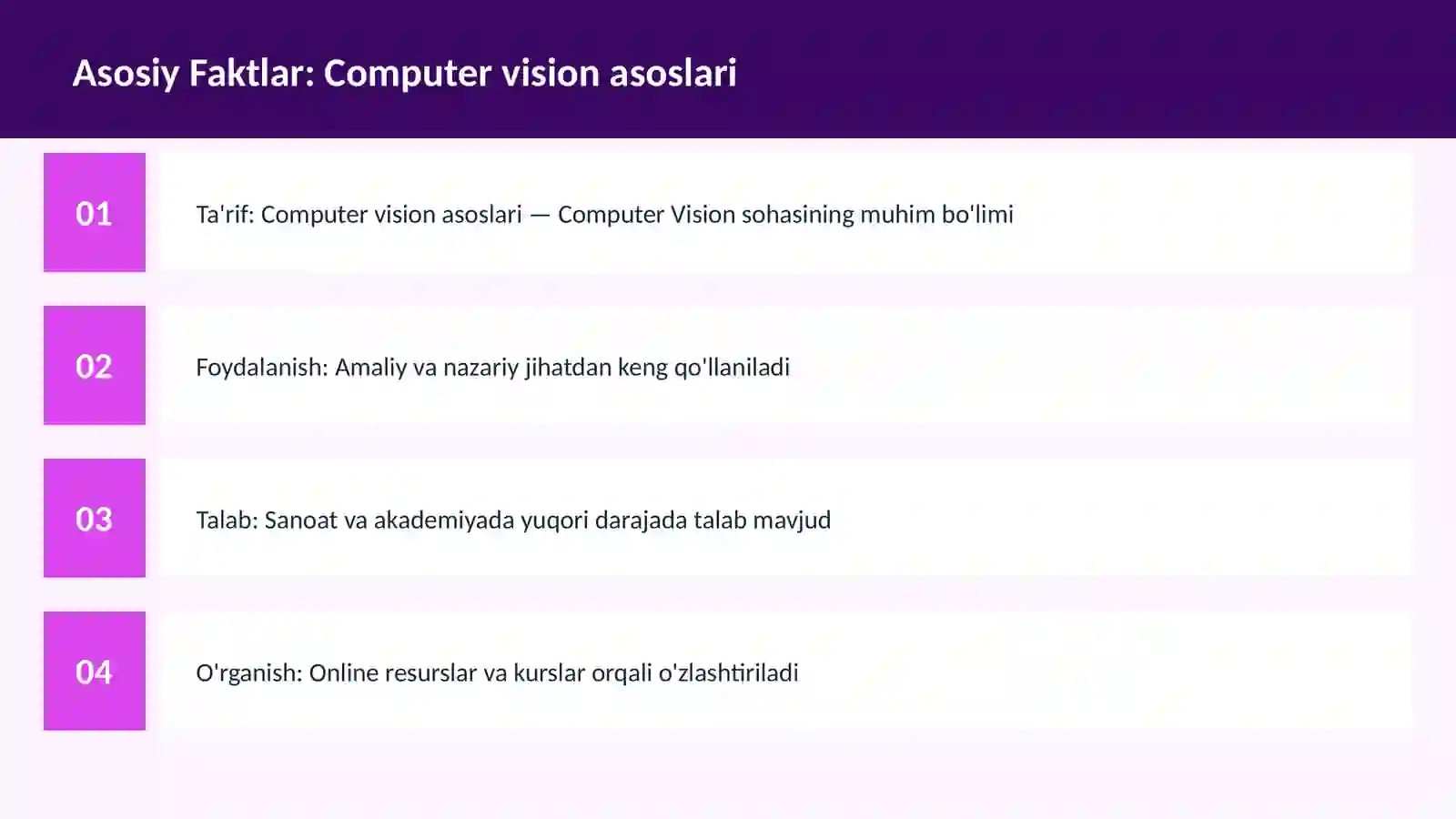 Computer vision asoslari 3